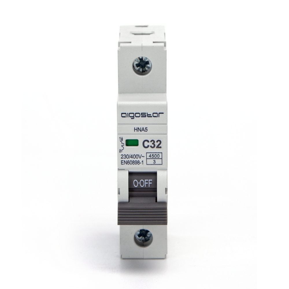 Interruttore automatico magnetotermico modulare 1P 32A Aigostar - Foto 1