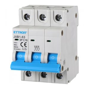 Foto principale Interruttore automatico magnetotermico modulare 3P 16A 6KA 380V Ettroit