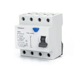Foto principale Interruttore differenziale puro Salvavita modulare 4P 63A 0,03A Aigostar