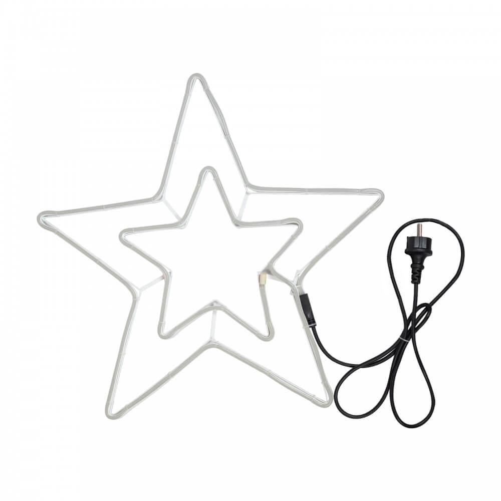 Stella luminosa Led 52cm Neon Flex Bianco Caldo Wisdom - Foto 2