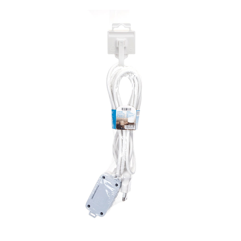 Ciabatta multipresa elettrica 3 posti con cavo da 3m – 1Presa Schuko + 2 Bipasso Aigostar - Foto 4