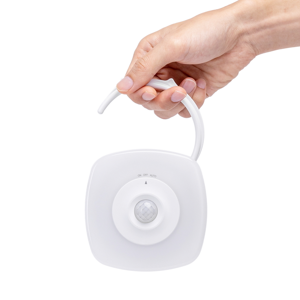 Lampada da notte a Led a batteria Bianco Caldo 3000K con sensore crepuscolare e di movimento Aigostar - Foto 3