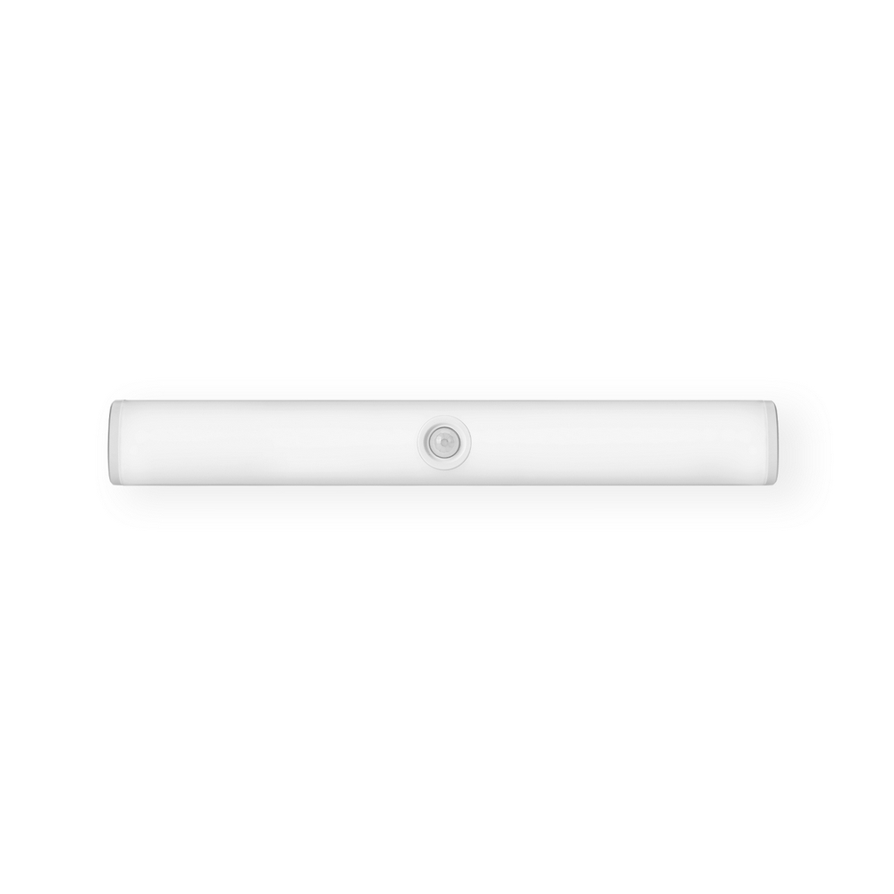 Reglette Led Luce per armadio 4W da 28 cm Bianco freddo 6500K a batteria con sensore di movimento e crepuscolare Aigostar - Foto 1