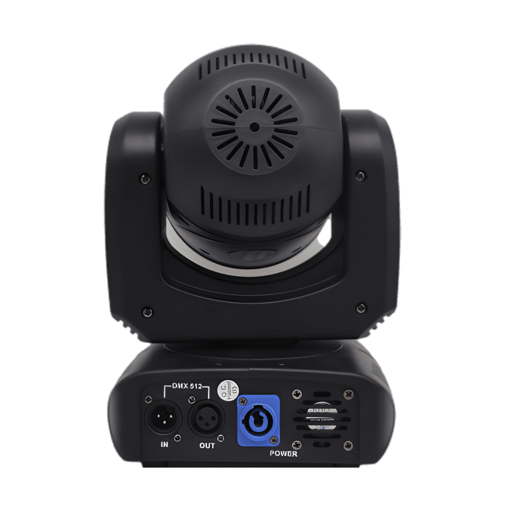 Testa mobile motorizzata Mini BEE EYE 120W (6x20W) RGBW in Flight case baule da 2 pezzi Wisdom - Foto 1