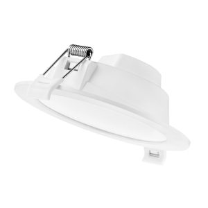 Foto principale Faretto Led da incasso 6W Rotondo Cornice bianca Apertura 110 gradi luce regolabile Novaline