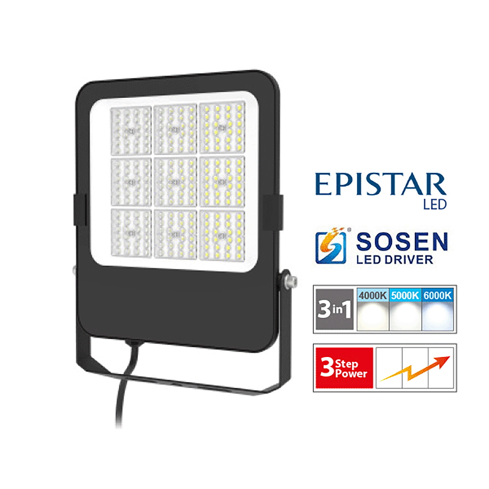 Faro proiettore Led 100W Nero da esterno IP65 luce regolabile 120LM/W Novaline - Foto 1