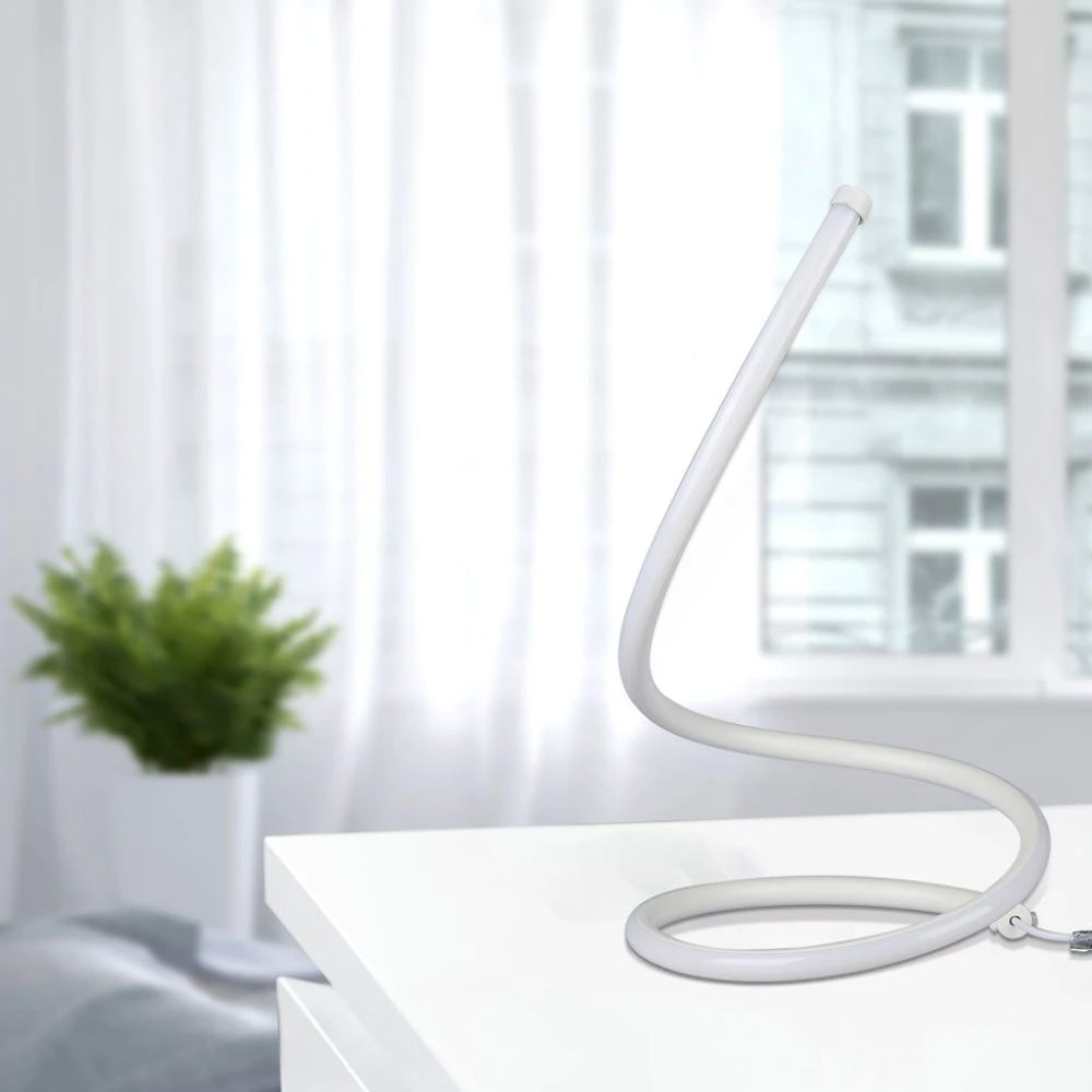 Lampada da tavolo Led Spiral Bianca 20W Bianco caldo 3000K V-TAC - Foto 1