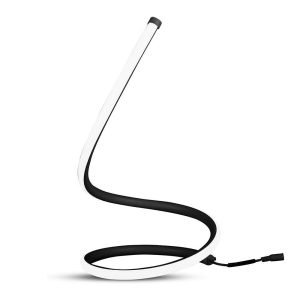 Foto principale Lampada da tavolo Led Spiral Nera 20W Bianco caldo 3000K V-TAC