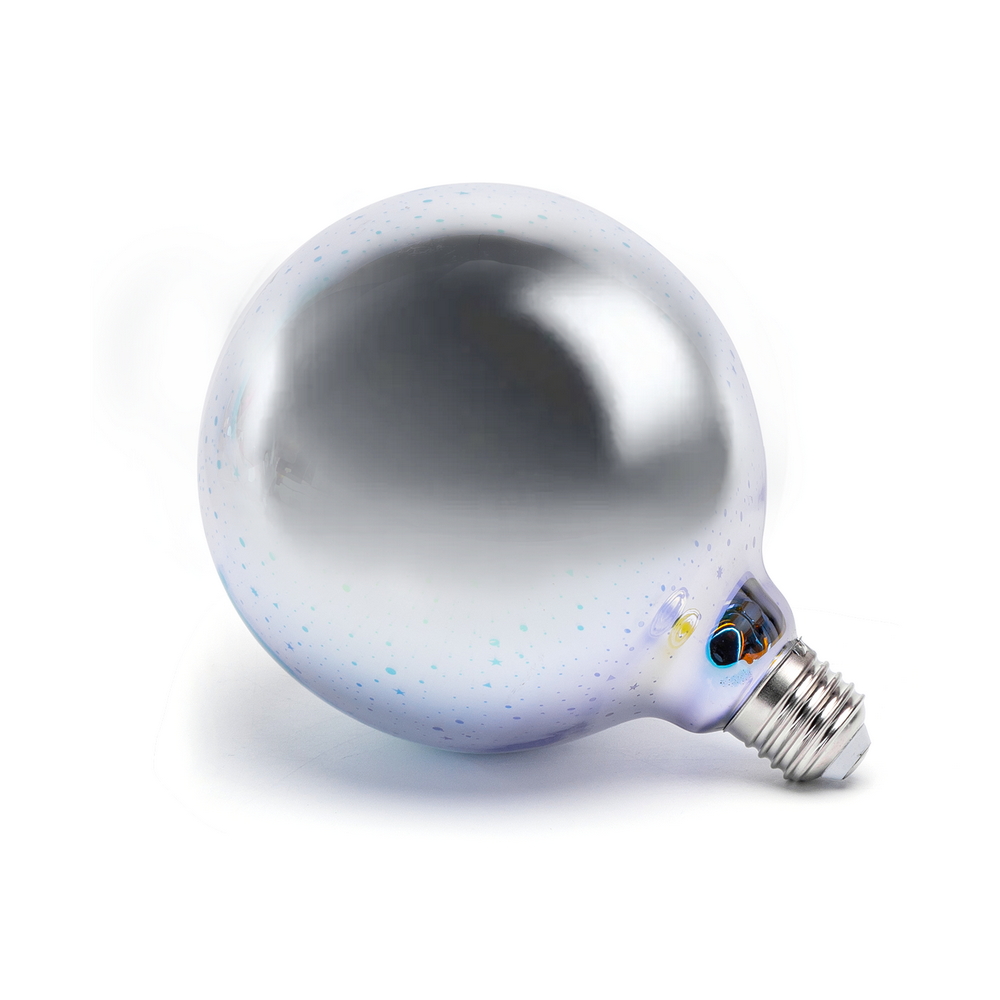 Lampadina Led Fuochi d’artificio 3D E27 G125 4W decorativa RGB Aigostar - Foto 2