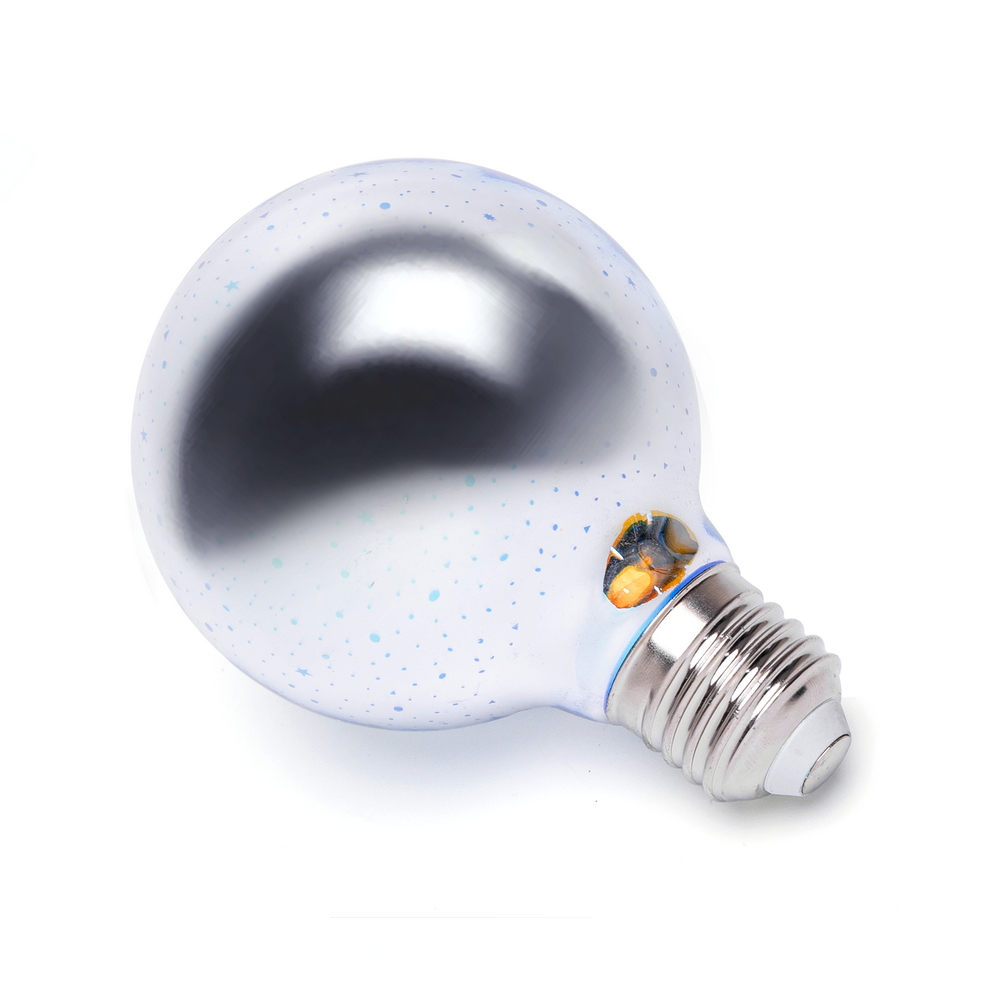 Lampadina Led Fuochi d’artificio 3D E27 G80 2W decorativa RGB Aigostar - Foto 2