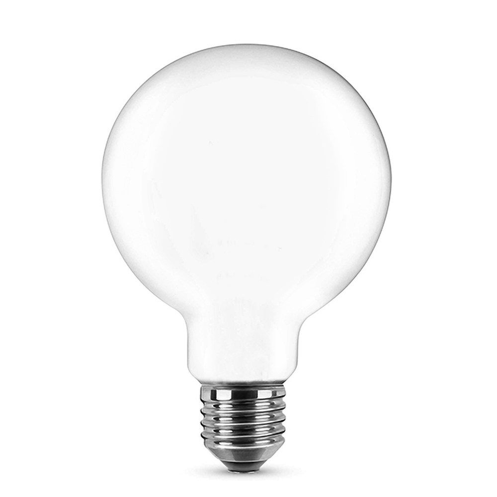 Foto principale Lampadina Led Opaca a Filamento E27 G95 a globo 8W Bianco freddo 6500K Novaline
