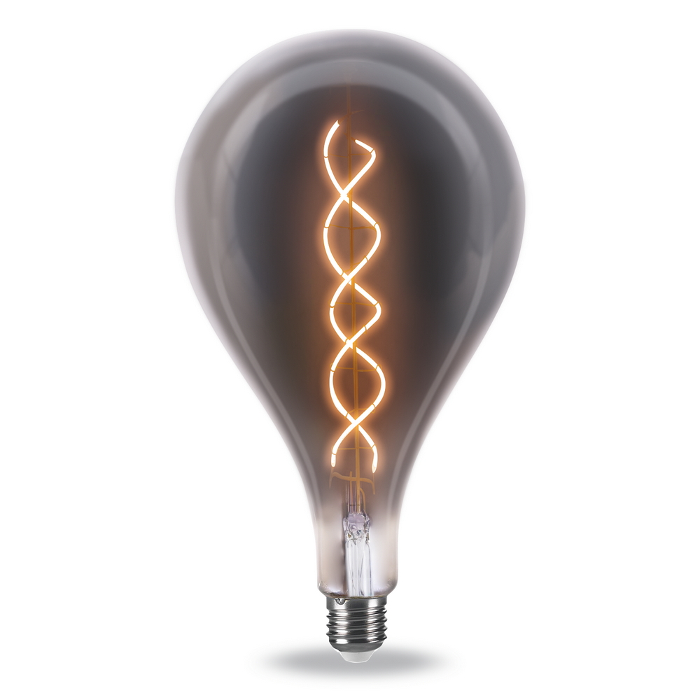 Foto principale Lampadina Led Titanio Fumé a Filamento E27 A65 8W decorativa Bianco caldo 2200K Novaline