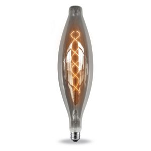Foto principale Lampadina Led Titanio Fumé a Filamento E27 CT120 8W decorativa Bianco caldo 2200K Novaline