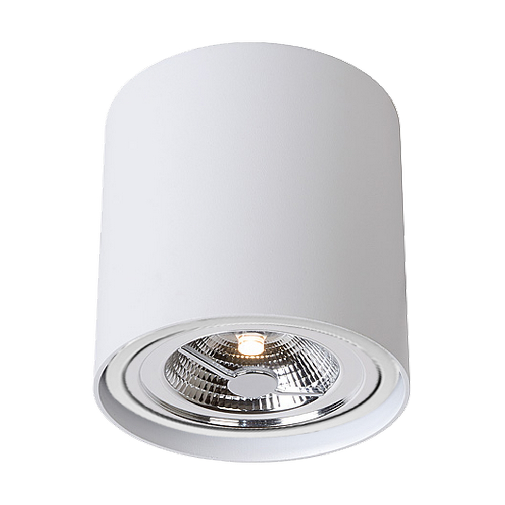 Foto principale Portafaretto orientabile AR111 a vista 135mm Bianco Rotondo Novaline