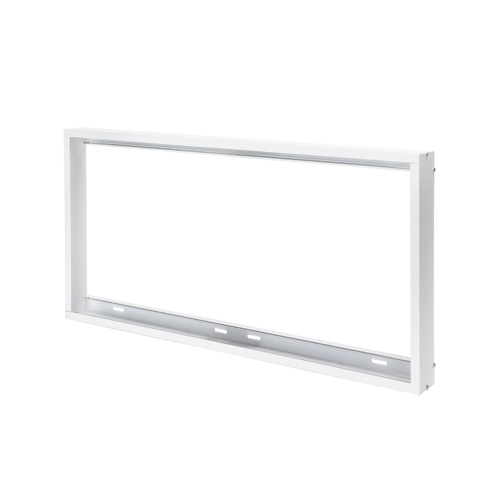 Supporto di fissaggio per Pannello Led Rettangolare 60x30cm Cornice bianca Aigostar - Foto 1