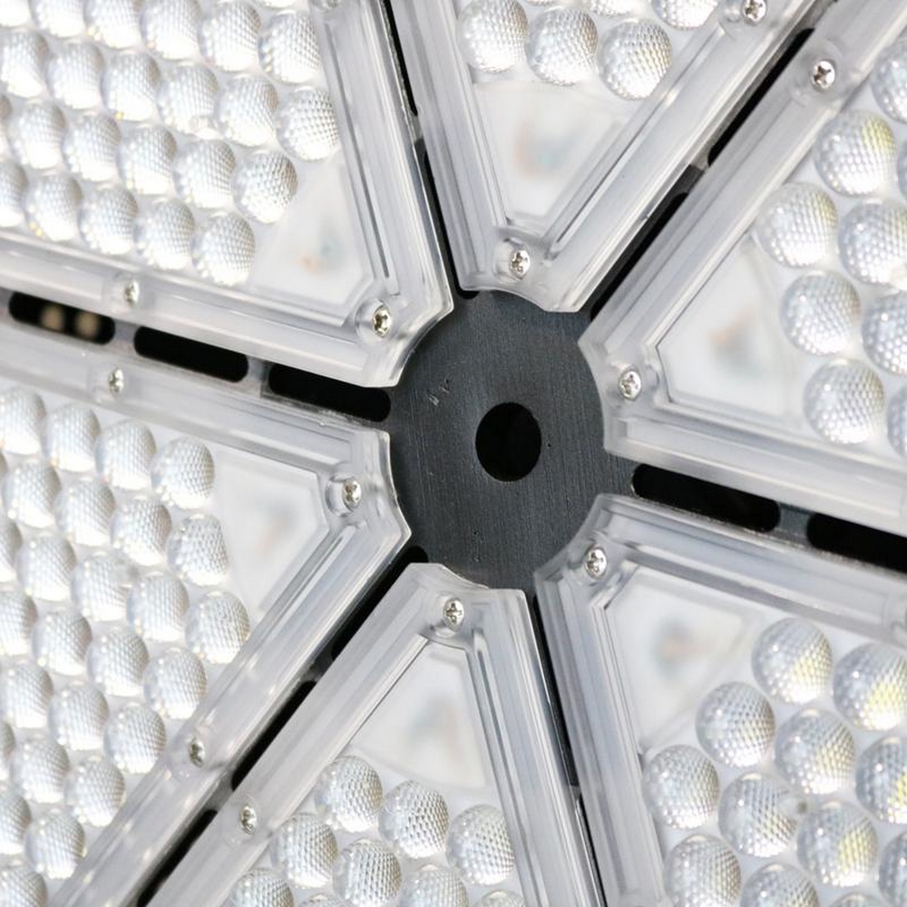 Faro proiettore Led 400W Nero da esterno IP65 Bianco neutro 4500K M LEDME - Foto 2