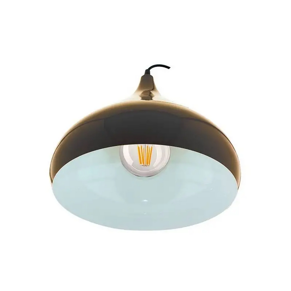 Lampadario da soffitto Coppen Nero 1 x E27 - Foto 1