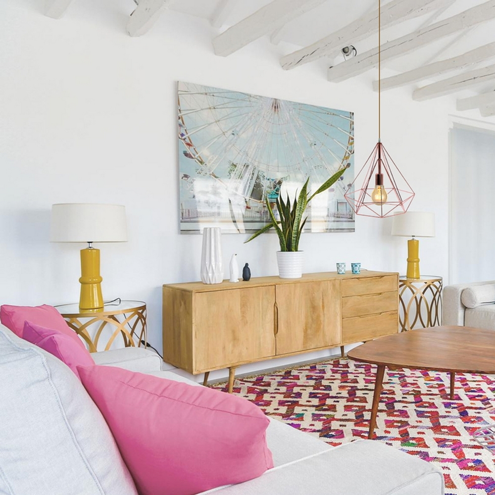 Lampadario da soffitto Gumi Rosa 1 x E27 - Foto 4