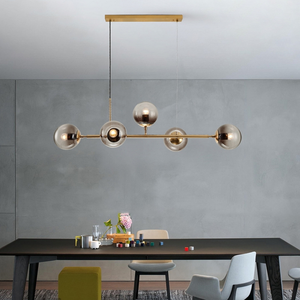 Lampadario da soffitto Paluni Bianco 6 x E27 M LEDME - Foto 1