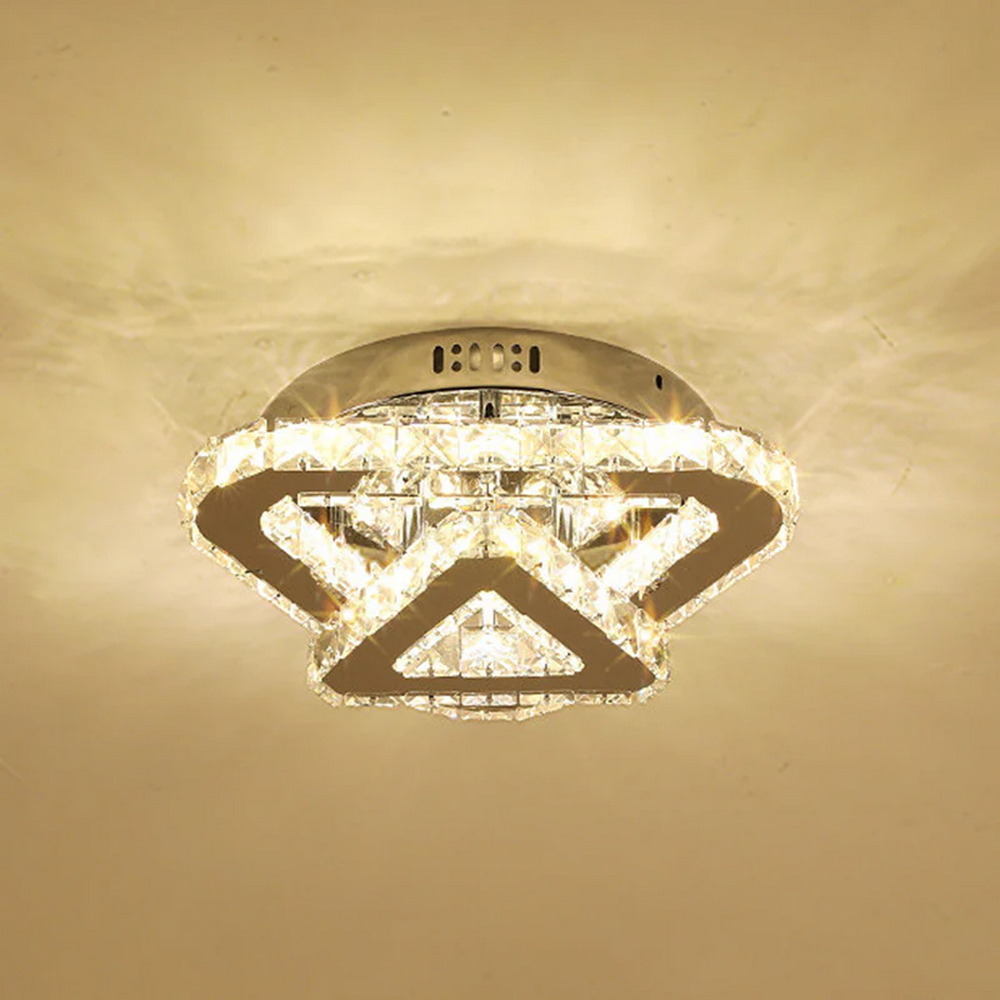 Lampadario Led da soffitto Bermuda 42W Dimmerabile con temperatura colore regolabile con telecomando M LEDME - Foto 1