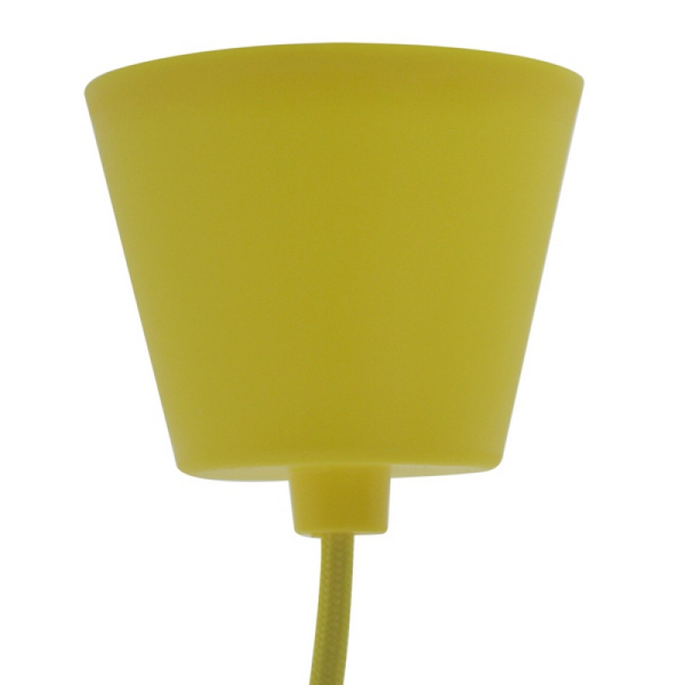Lampadario Led da soffitto Floron Giallo 18W Bianco freddo 6500K M LEDME - Foto 1