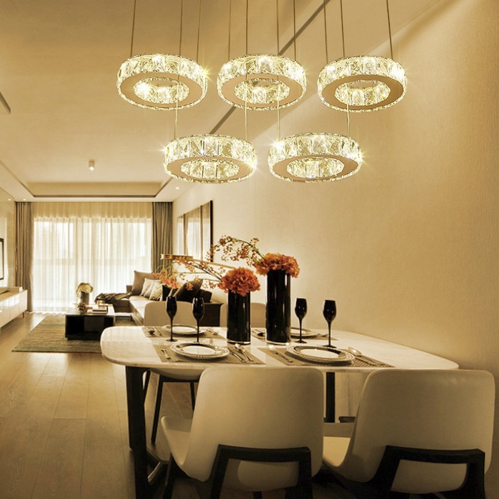 Lampadario Led da soffitto Lune Argento 40W Dimmerabile con temperatura colore regolabile con telecomando M LEDME - Foto 2
