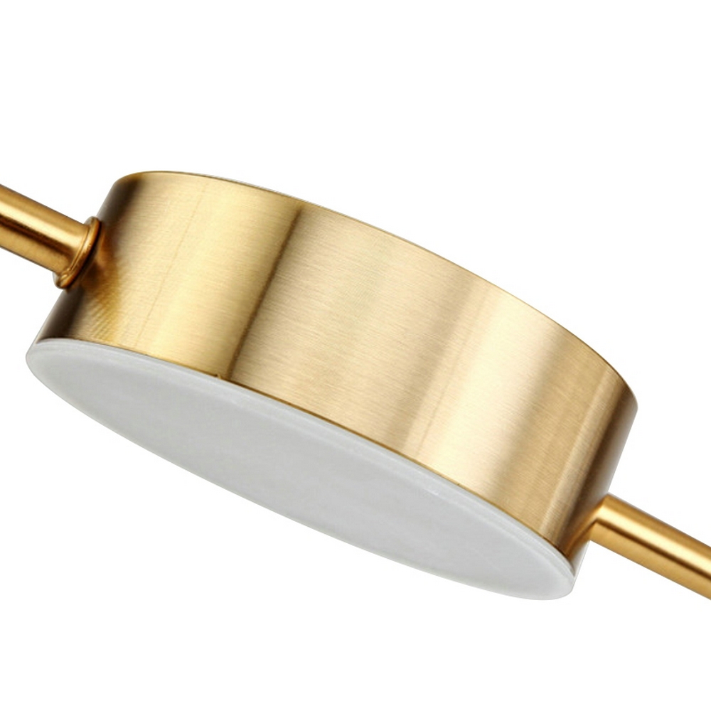 Lampadario Led da soffitto Sixng Oro 30W Bianco neutro 4500K M LEDME - Foto 1