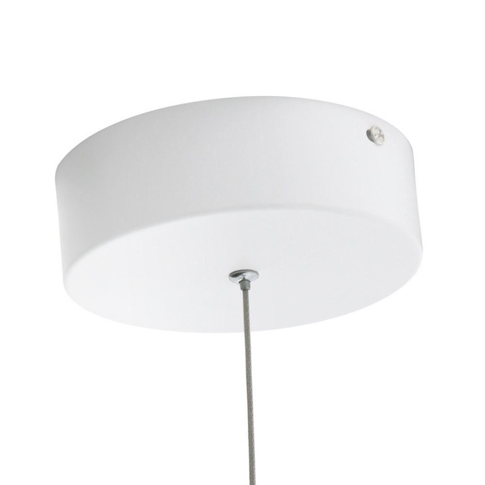 Lampadario Led da soffitto Tire Bianco 56W Dimmerabile con temperatura colore regolabile con telecomando M LEDME - Foto 1