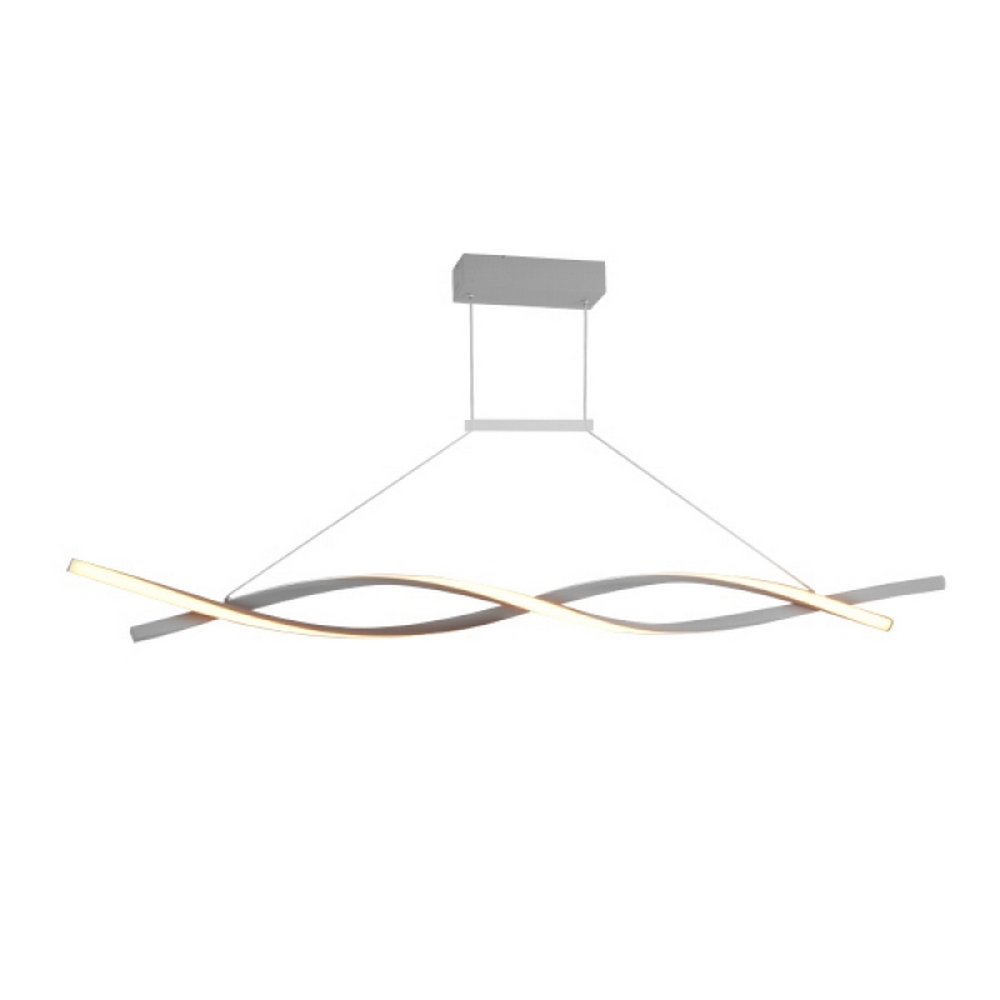 Foto principale Lampadario Led da soffitto Twist Bianco 22W Dimmerabile con temperatura colore regolabile con telecomando M LEDME