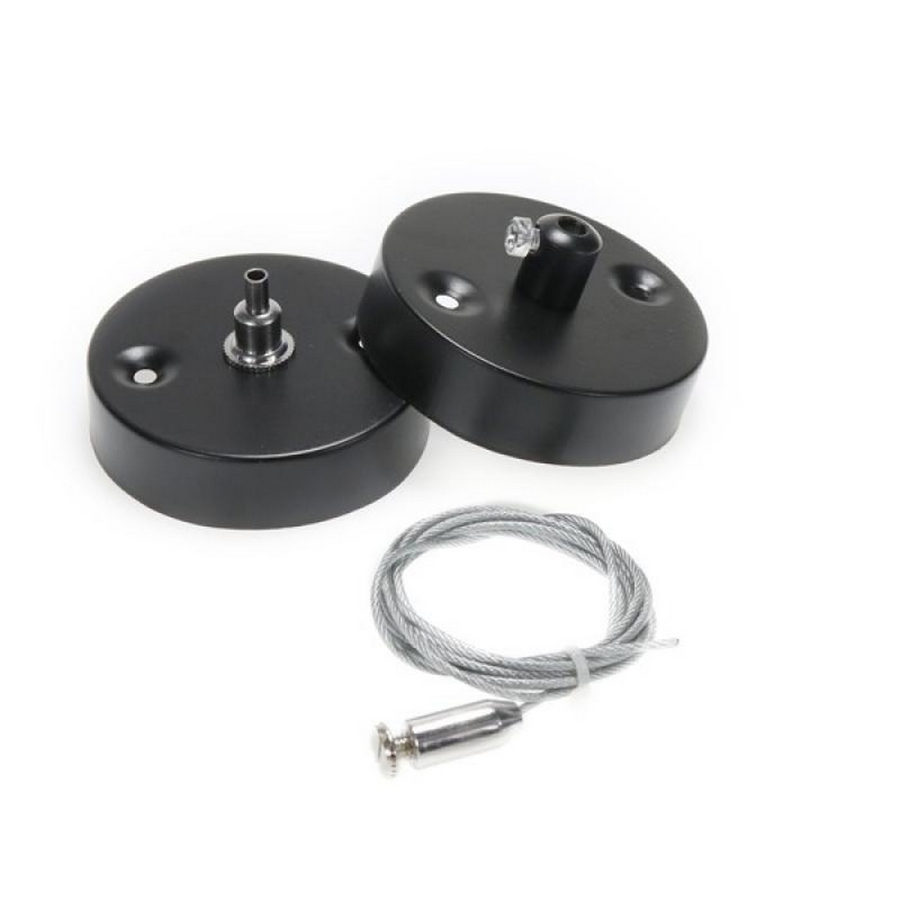 Lampadario Led da soffitto Vision Nero 30W Bianco neutro 4500K M LEDME - Foto 2