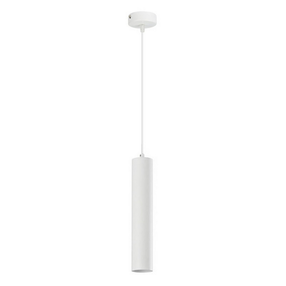 Foto principale Lampadario Pendel Paipu in metallo Bianco a sospensione 1 x GU10 M LEDME
