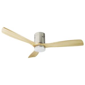 Foto principale Lampadario Ventilatore da soffitto Niquel Energy 18W illuminazione Led regolabile con telecomando M LEDME