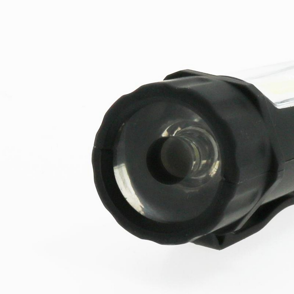 Torcia Led COB Nera 4W doppia emissione con calamita e clip IP65 Bianco freddo 6000K M LEDME - Foto 3