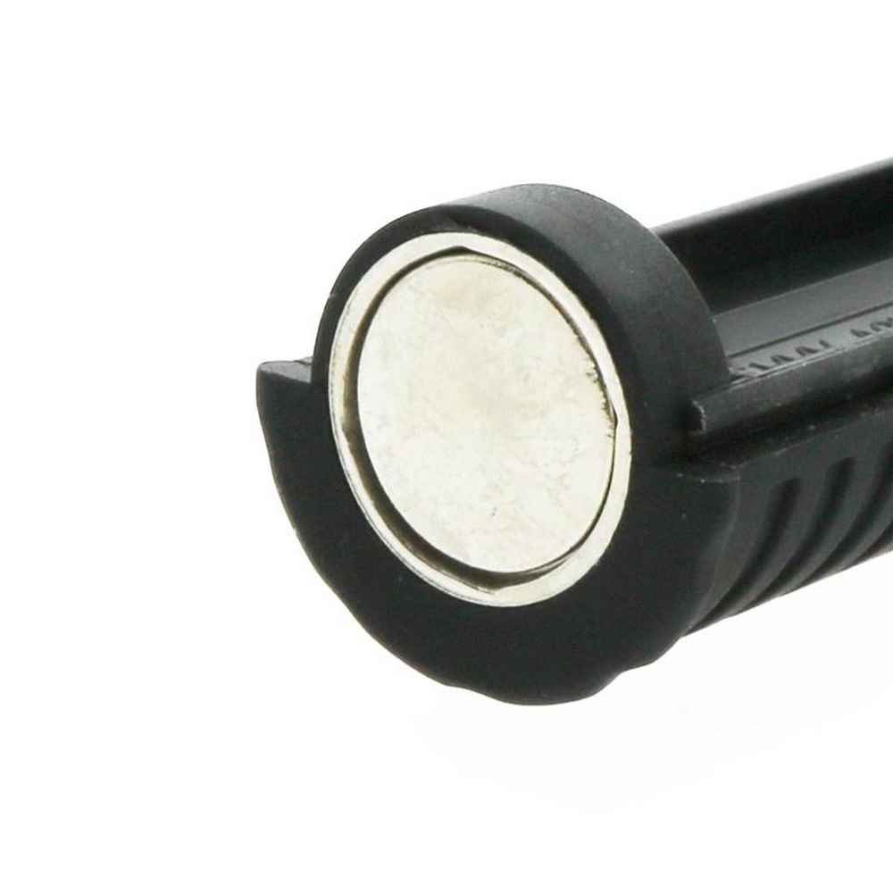 Torcia Led COB Nera 4W doppia emissione con calamita e clip IP65 Bianco freddo 6000K M LEDME - Foto 4