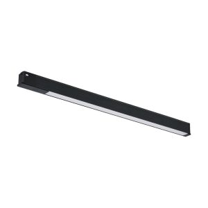 Foto principale Barra Faretto Led lineare da binario magnetico 16mm Lounge 10W nero 35cm Bianco neutro 4000K M LEDME