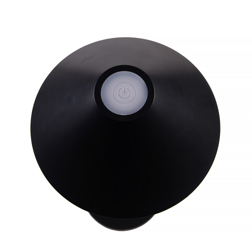 Lampada da tavolo Led touch Nam Nera 5W portatile a batteria ricaricabile USB Dimmerabile Wisdom - Foto 1