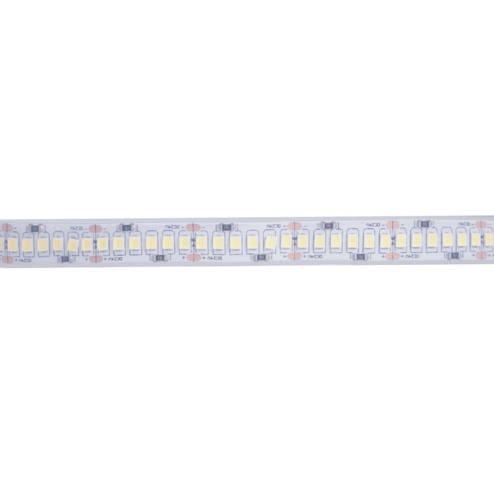 Striscia Led Professionale 24V 240W SMD 2835 5 metri IP65 Bianco Neutro 4000K Wisdom - Foto 1