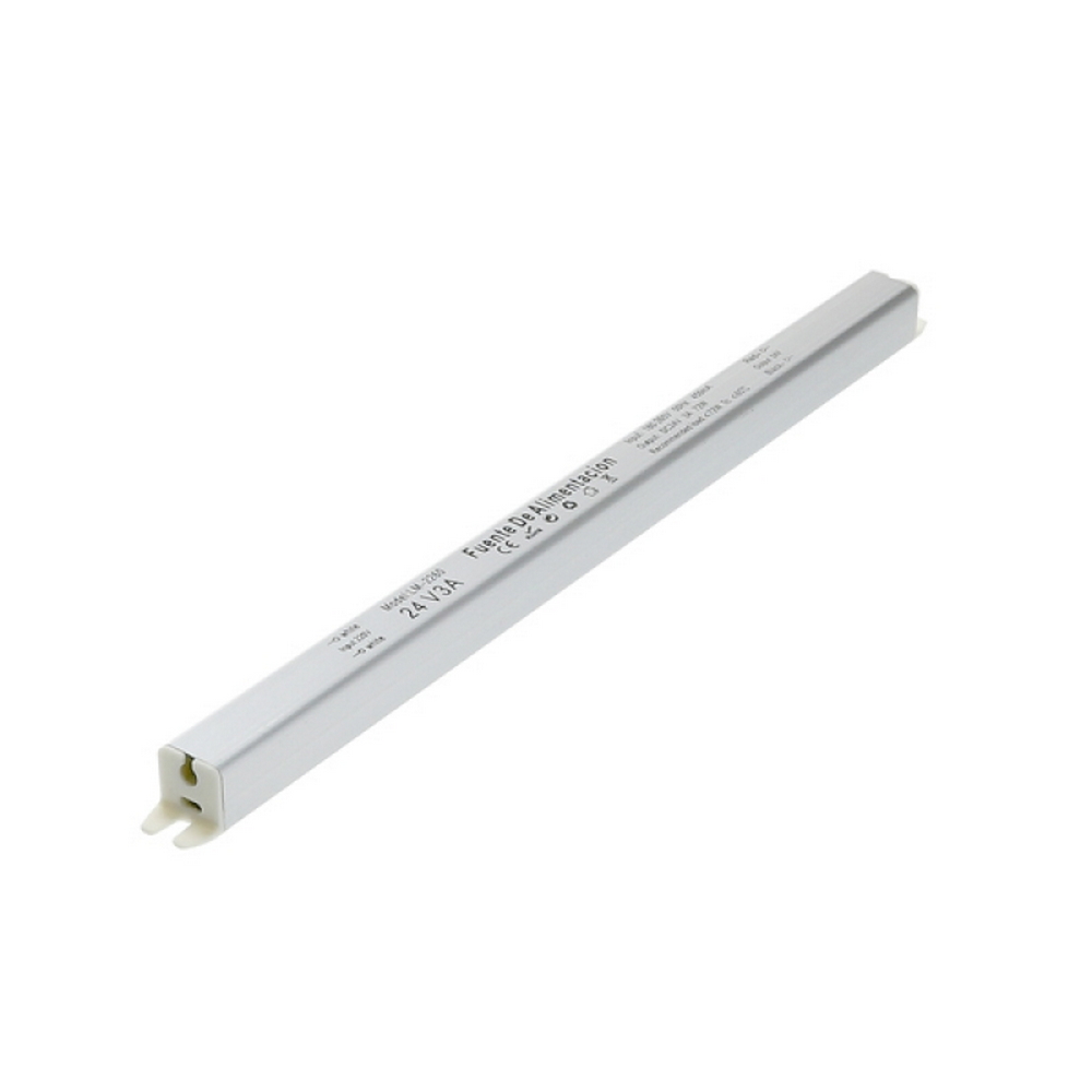 Foto principale Alimentatore slim striscia Led 12V 60W 3A IP20 Trasformatore sottile per profili uso interno M LEDME