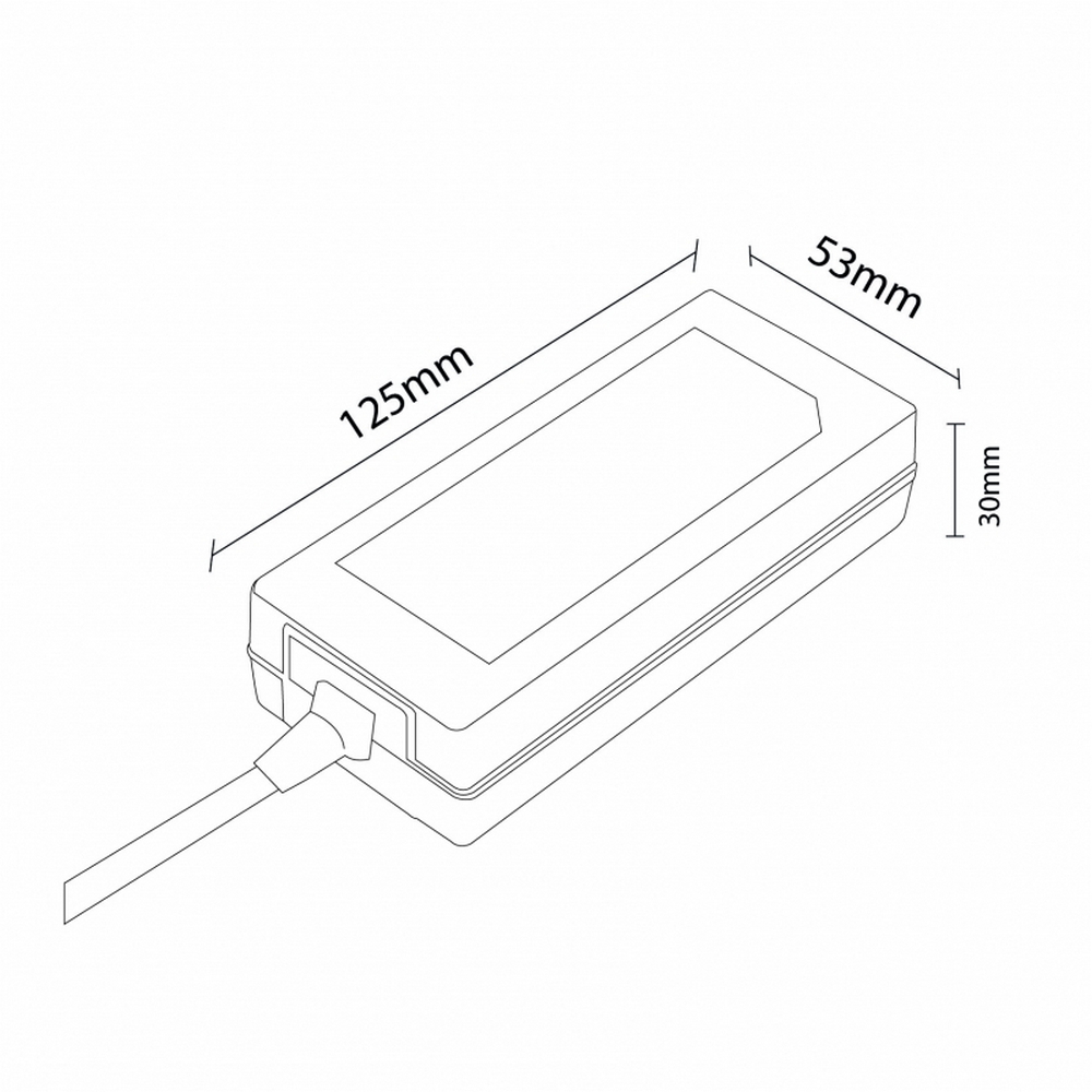 Alimentatore striscia Led 24V 60W 5A Plug & Play IP20 Trasformatore uso interno M LEDME - Foto 1