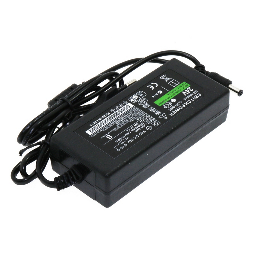 Foto principale Alimentatore striscia Led 24V 60W 5A Plug & Play IP20 Trasformatore uso interno M LEDME