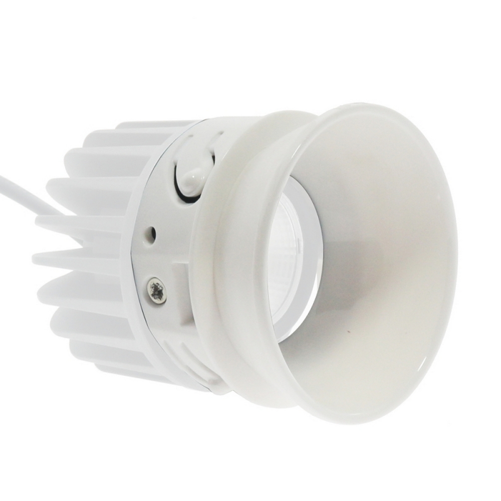 Anello di finitura Bianco per faretto Cobfix 10W M LEDME - Foto 1
