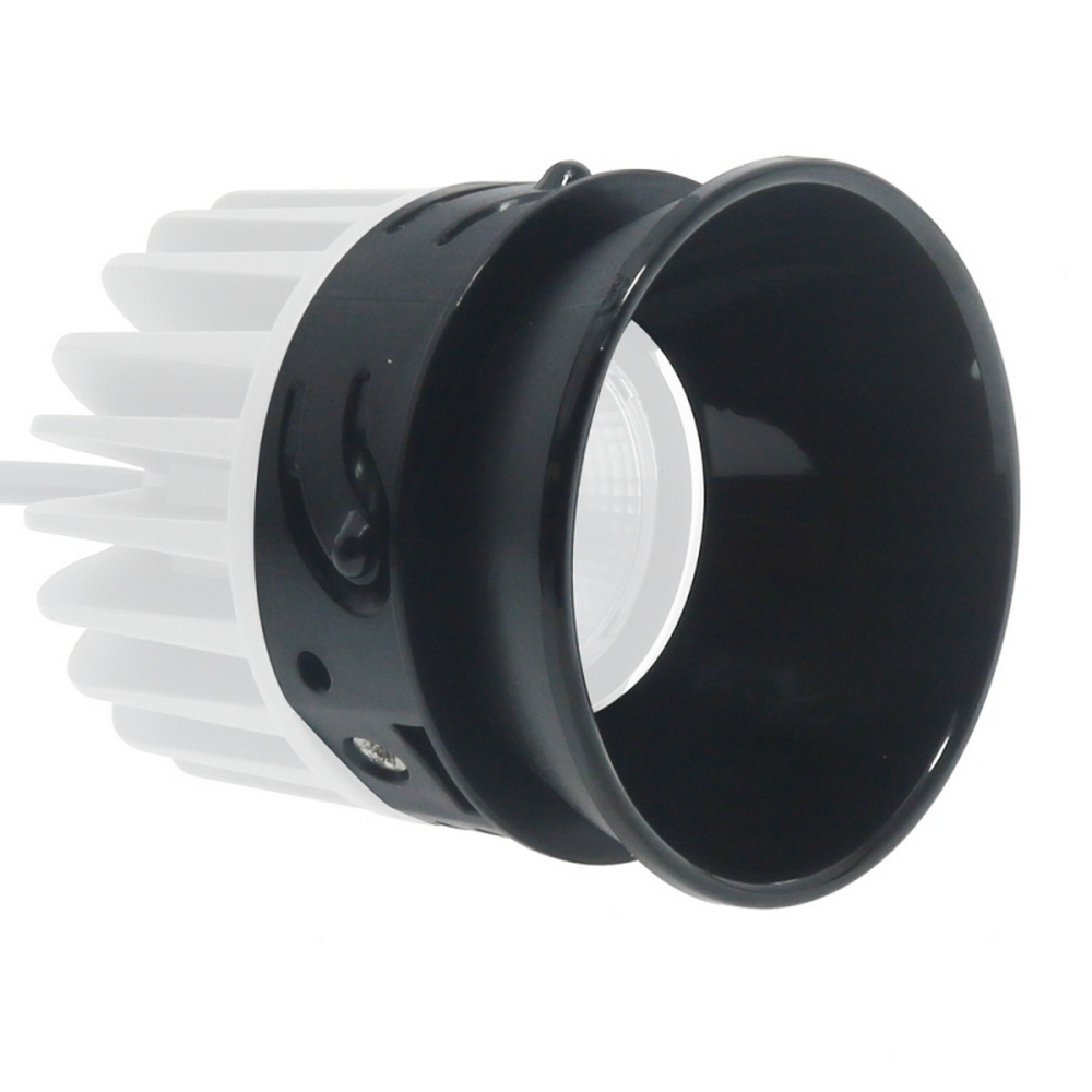 Anello di finitura Nero per faretto Cobfix 10W M LEDME - Foto 1