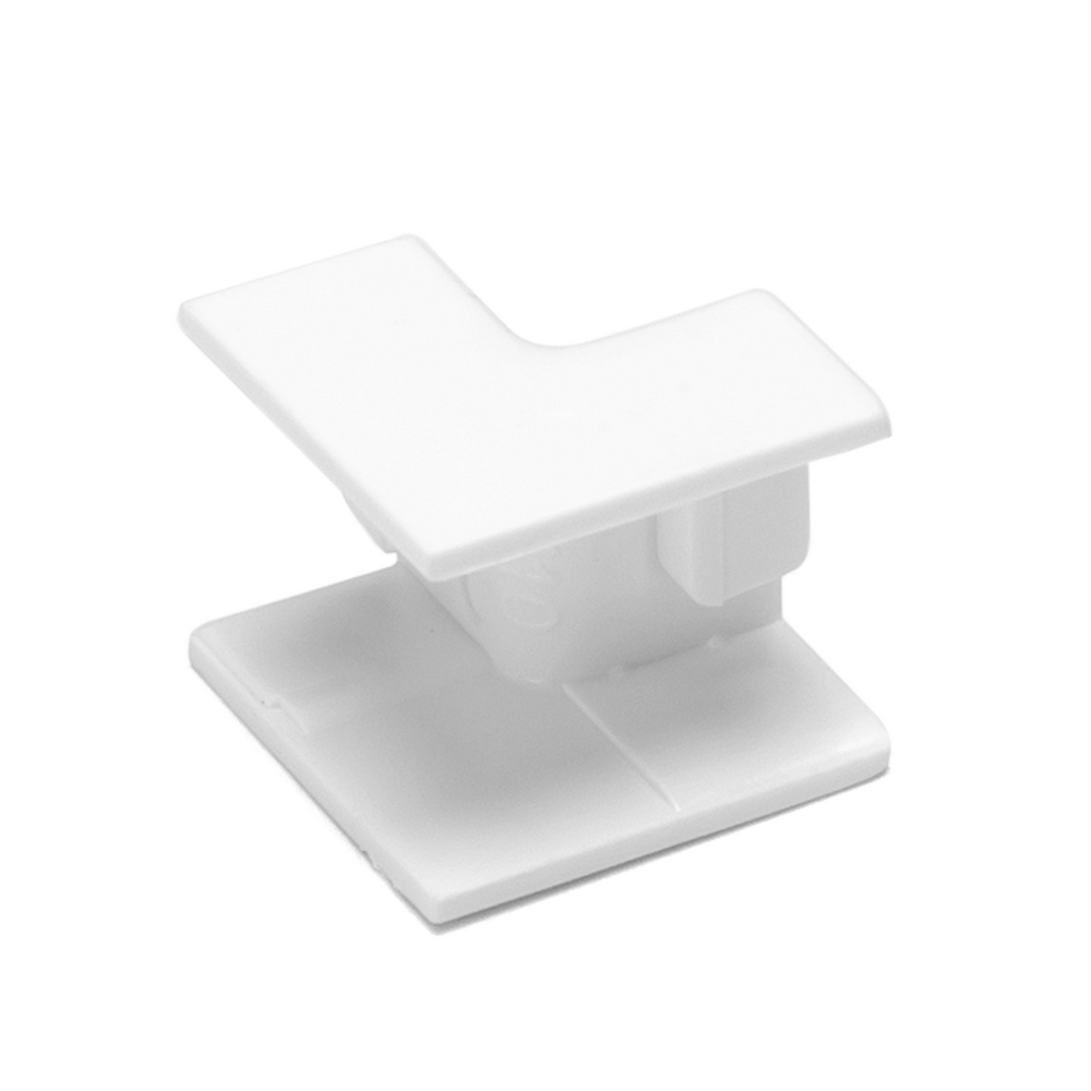 Angolo interno 90° L per Canalina 15x10mm bianca 4pz Aigostar - Foto 1