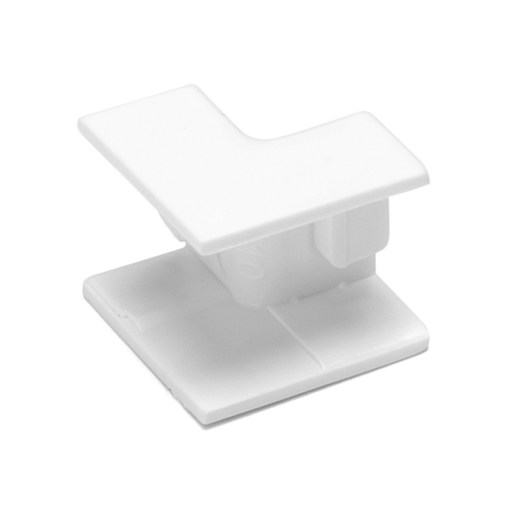 Angolo interno 90° L per Canalina 16x16mm bianca 4pz Aigostar - Foto 1