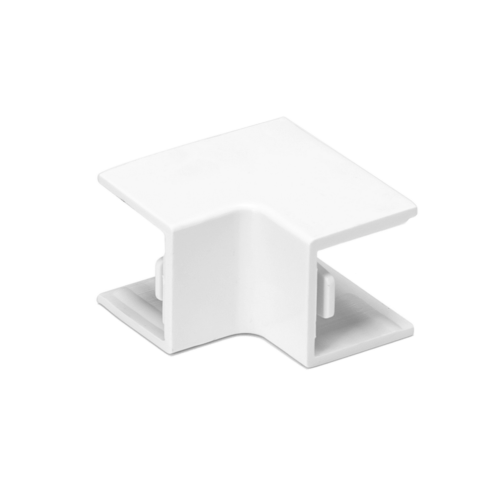Angolo interno 90° L per Canalina 16x16mm bianca 4pz Aigostar - Foto 2