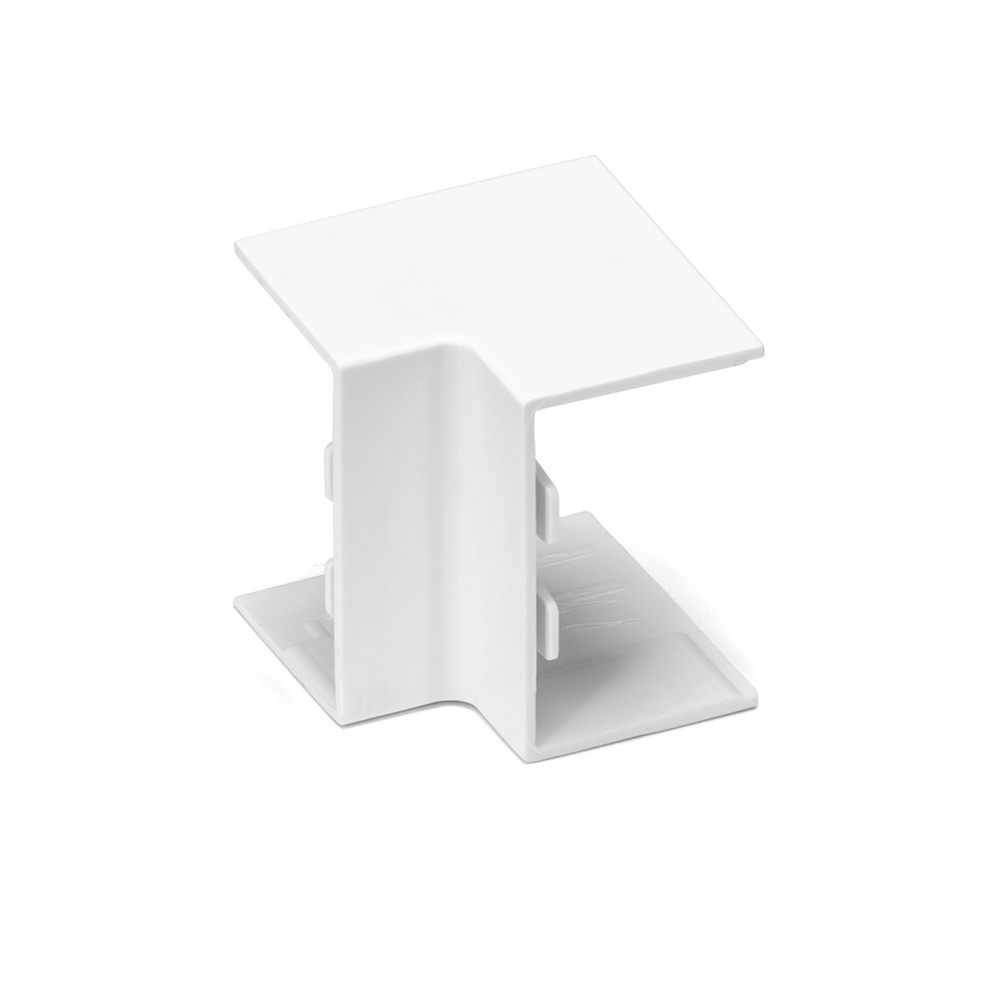 Angolo interno 90° L per Canalina 25x16mm bianca 4pz Aigostar - Foto 2
