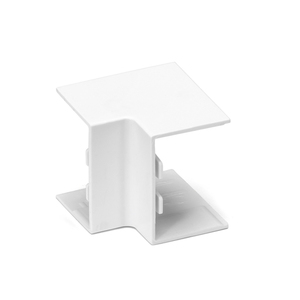 Angolo interno 90° L per Canalina 40x25mm bianca 4pz Aigostar - Foto 2