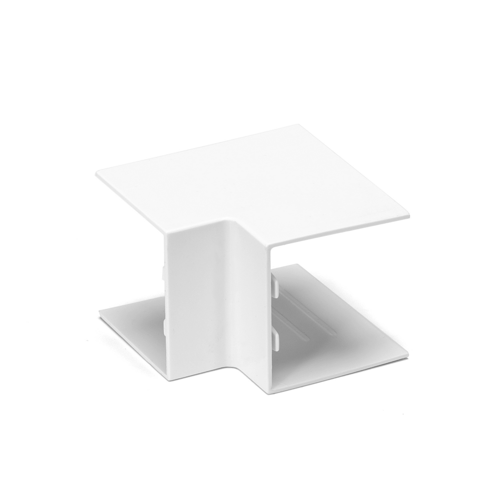 Angolo interno 90° L per Canalina 40x40mm bianca 4pz Aigostar - Foto 2