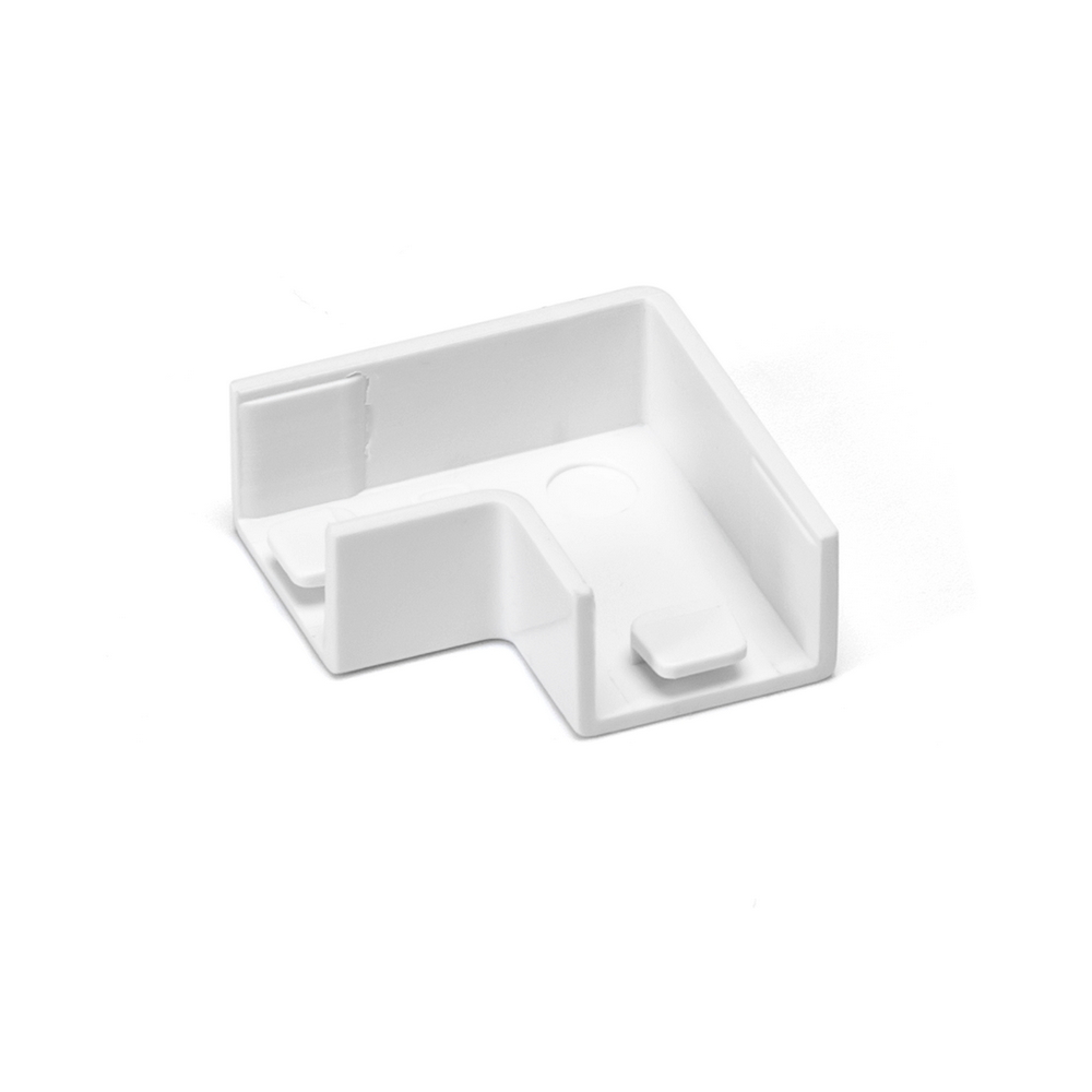 Angolo interno 90° per Canalina 15x10mm bianca 4pz Aigostar - Foto 1