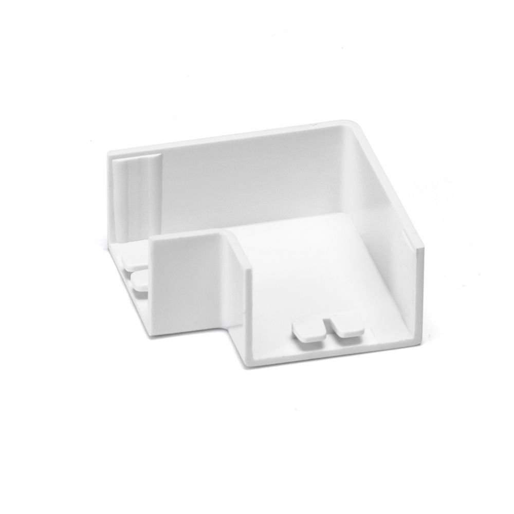 Angolo interno 90° per Canalina 25x16mm bianca 4pz Aigostar - Foto 1